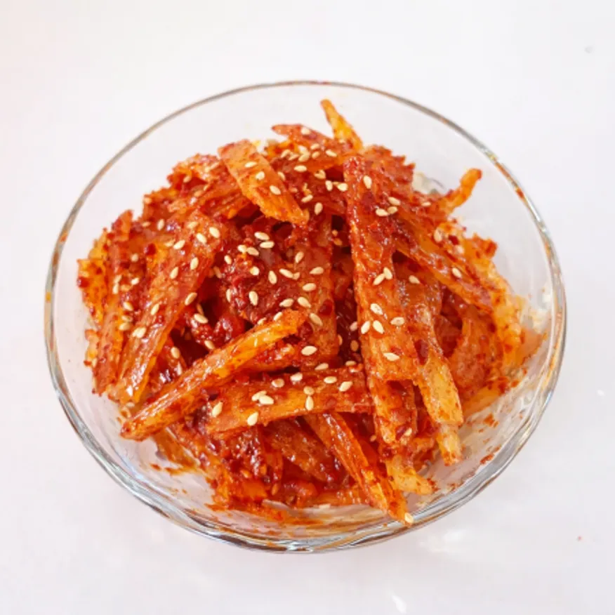 국산 절단명엽채 10kg(500인분) 이미지