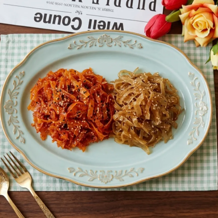 간장명엽채무침5kg(200인분) + 고추장명엽채무침5kg(200인분) 이미지