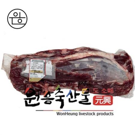 [원흥축산 배송] 국내산 2등급 육우안심 4kg (냉장,원물)