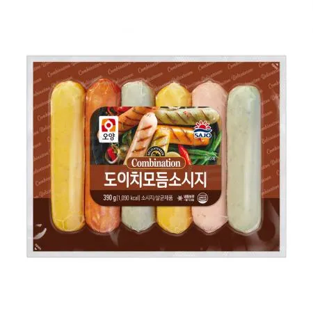 사조오양 도이치 모듬 소시지 390g x 20개 소세지 이미지