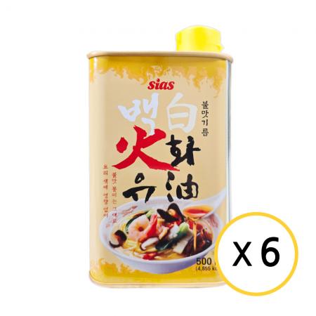 시아스 백화유 불맛기름 500ml x 6개