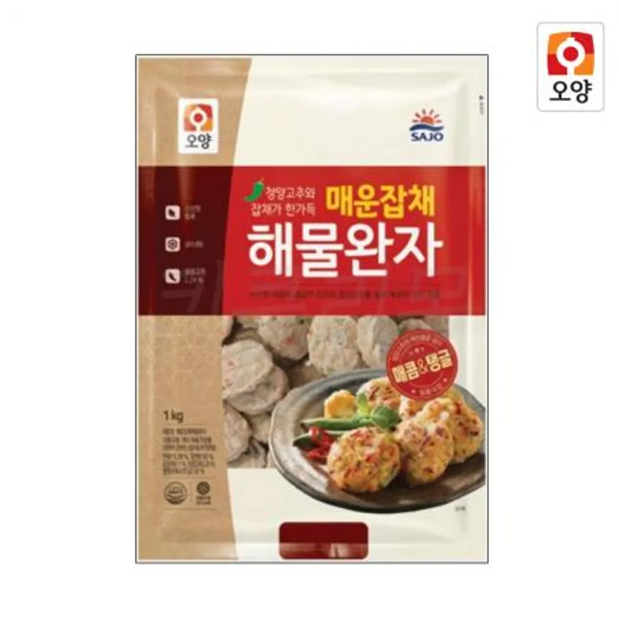 사조오양 매운 잡채 해물완자 1kg 이미지
