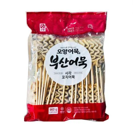 사조오양 사각 꼬치어묵 960g 오뎅 꼬지