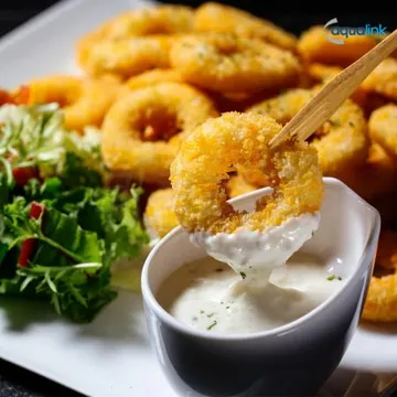 펀쿡 오징어링 1kg 오징어튀김