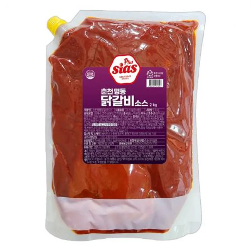 시아스 춘천 명동 닭갈비 소스 2kg 이미지