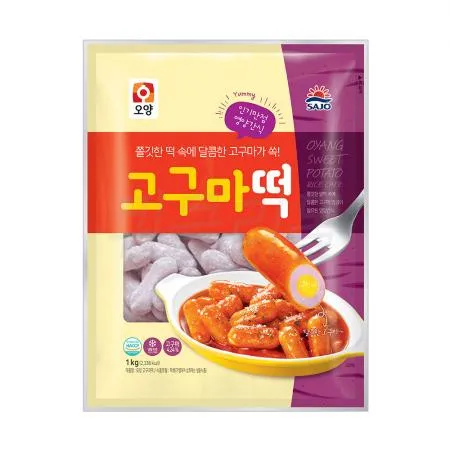 사조오양 고구마떡 1kg x 10개 떡볶이떡 이미지