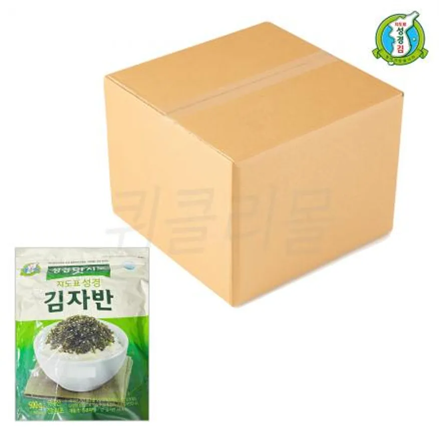 성경김 맛지도 김자반 돌자반 500g x 6개 이미지