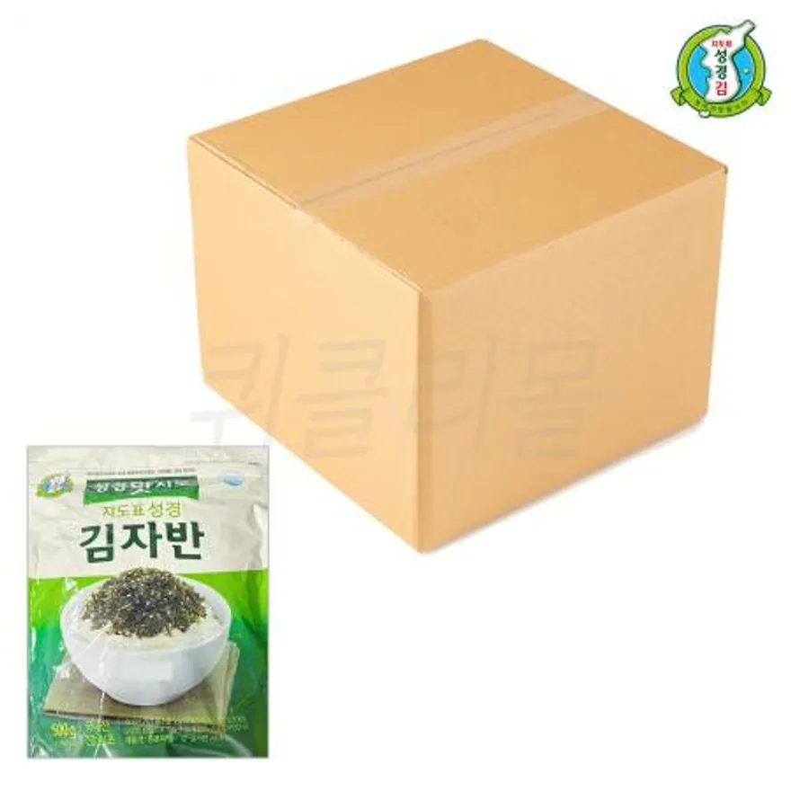 성경김 맛지도 김자반 돌자반 500g x 6개 이미지
