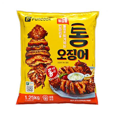 펀쿡 불꽃 통 오징어 튀김 1.25kg (250gx5개입)