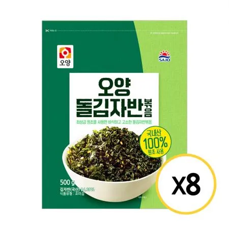 사조오양 돌김자반 볶음 500g x 8개