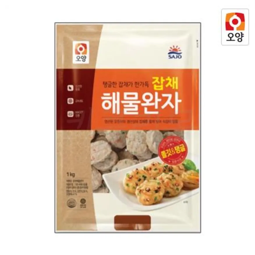 사조오양 잡채 해물완자 1kg 이미지