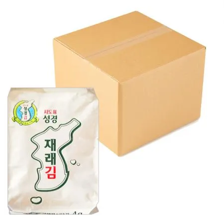 성경김 재래 식탁김(4g x 16봉) x 8개 이미지