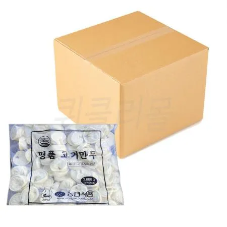 농민식품 고기만두 2.8kg x 3개