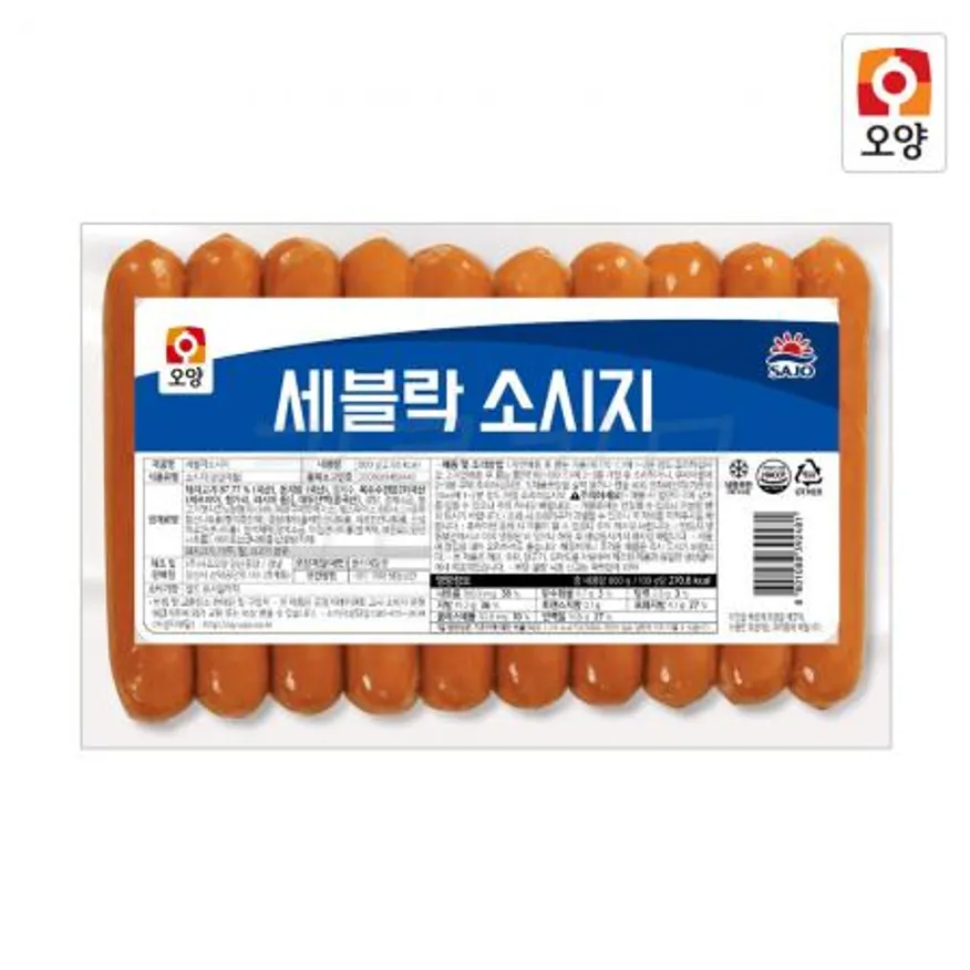 사조오양 세블락 소시지 800g 이미지