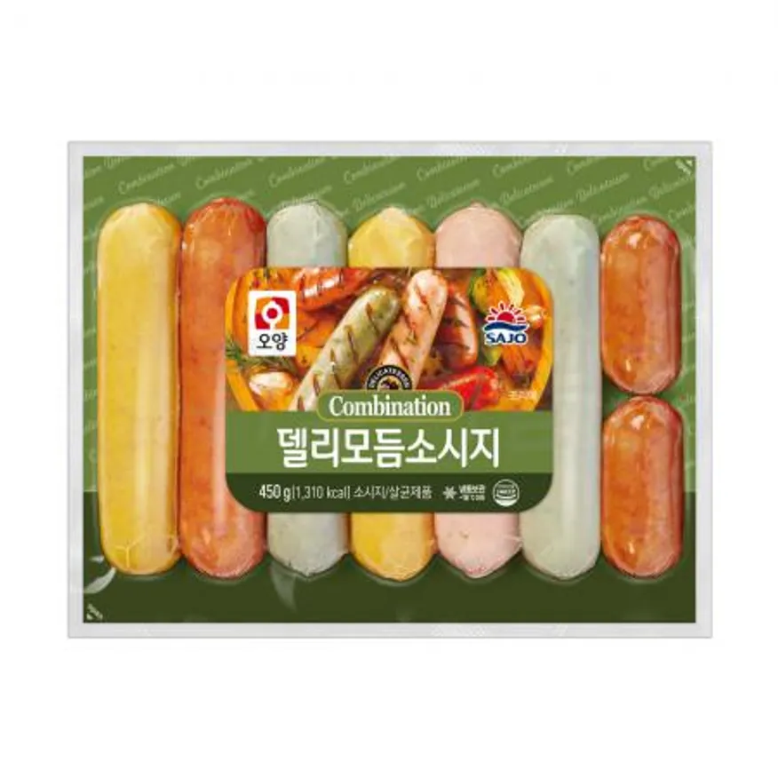 사조오양 델리 모듬 소시지 450g x 20개 소세지 이미지