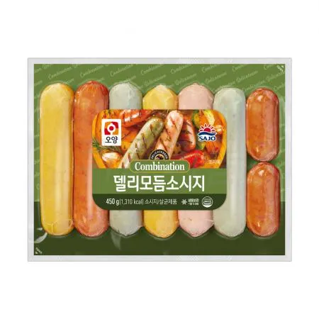 사조오양 델리 모듬 소시지 450g x 20개 소세지 이미지