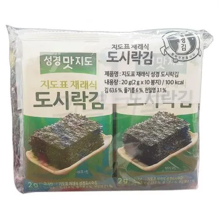 성경김 미니 도시락김(2g x 10봉)