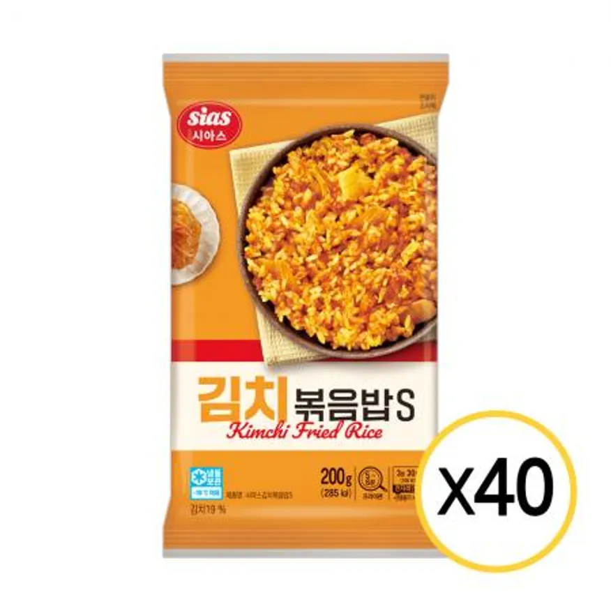 시아스 김치 볶음밥 200g x 40개 이미지