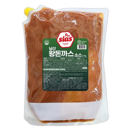 시아스 남산 왕 돈까스 소스 2kg 경양식 돈가스소스