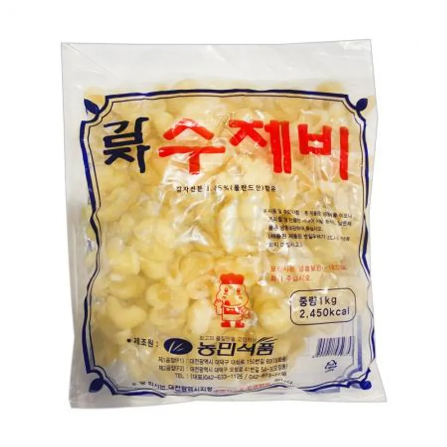 농민식품 감자 수제비 1kg 이미지