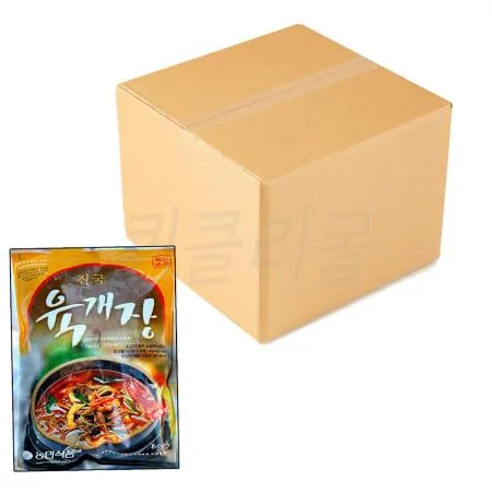 농민식품 육개장 600g x 25개