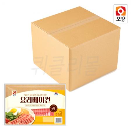 사조오양 요리 베이컨 1kg x 10개