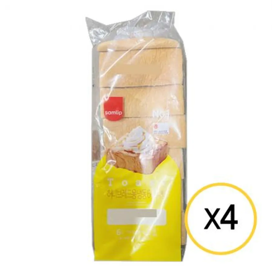 삼립 허니브레드용 6쪽식빵 996g 냉동 x 4개 이미지