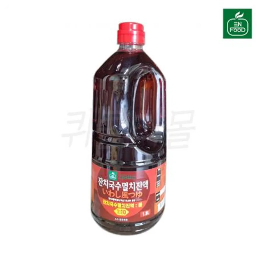 이엔푸드 잔치국수 멸치진액 1.8L 이미지