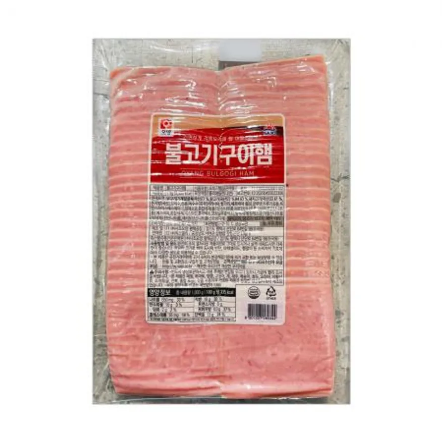 사조오양 불고기구이햄 1kg 슬라이스햄 이미지
