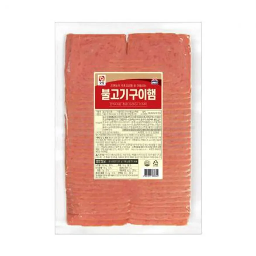 사조오양 불고기구이햄 1kg 슬라이스햄 이미지