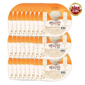 ★파격특가★ 시아스 우리집밥 백미밥 210g x 24개