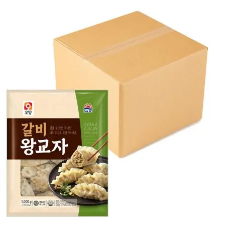 사조오양 갈비 왕교자 1kg x 8개 갈비만두