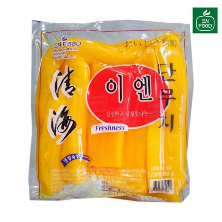이엔푸드 압축 통 단무지 1kg 이미지
