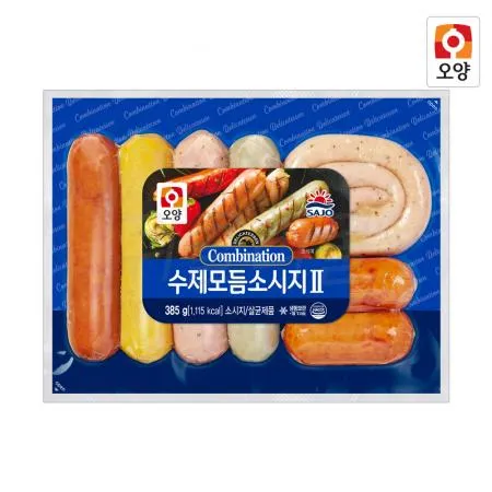 사조오양 수제 모듬 소시지 385g 냉동 소세지