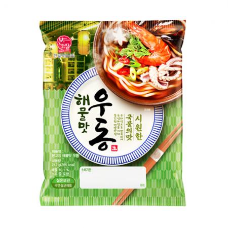 한일식품 본고장 해물우동 212g