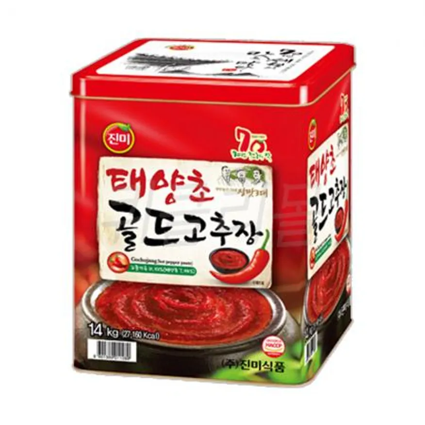 진미 태양초골드 고추장 14kg 이미지