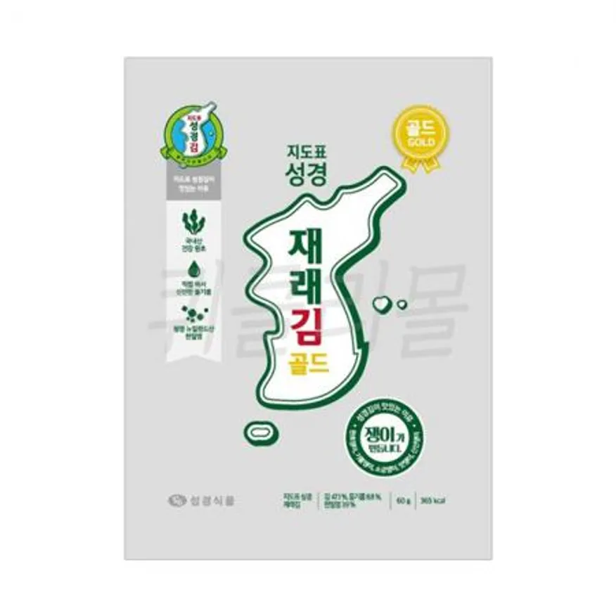 성경김 재래 전장김 골드 60g x 20개 이미지