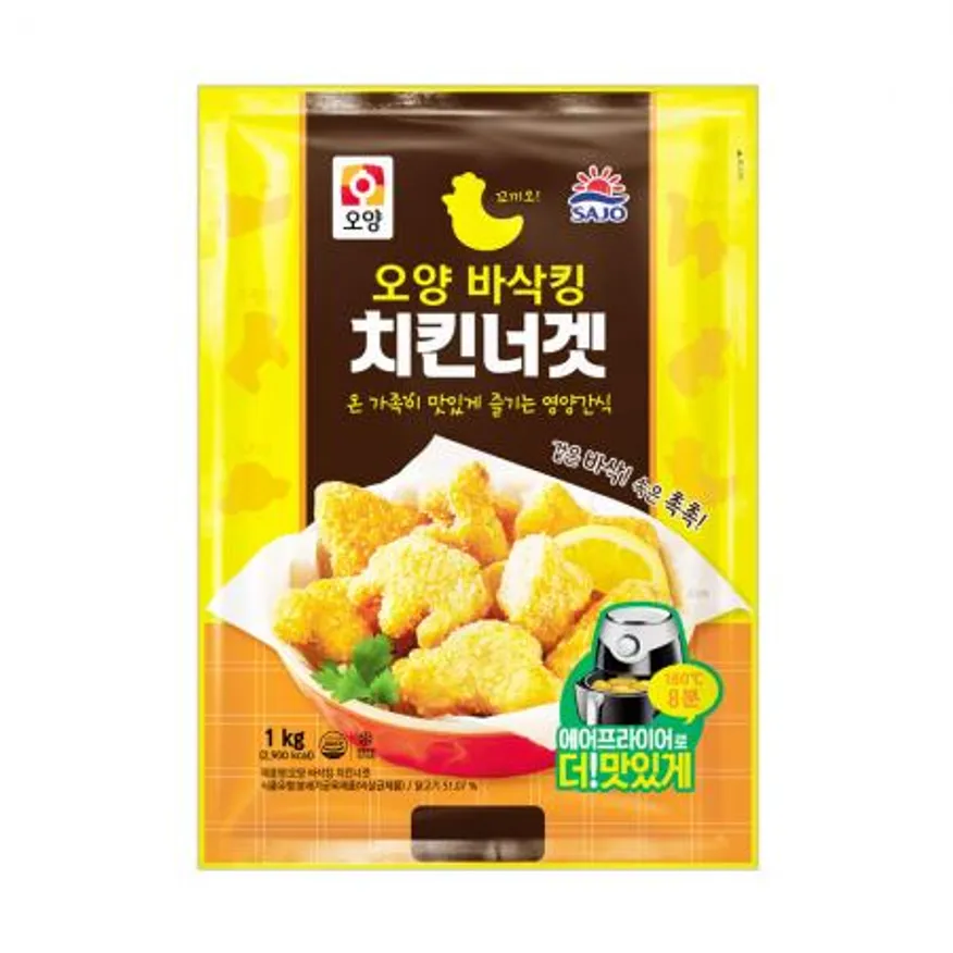 사조오양 바삭킹 치킨너겟 1kg x 10개 이미지