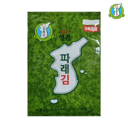성경김 파래 전장김(20g x 3봉) x 10개 이미지