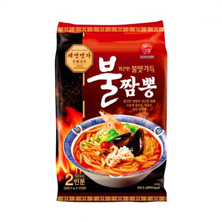 한일식품 본고장 제면명가 불짬뽕 2인 400.6g