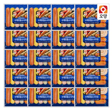 사조오양 수제 모듬 소시지 385g 냉동 x 20개