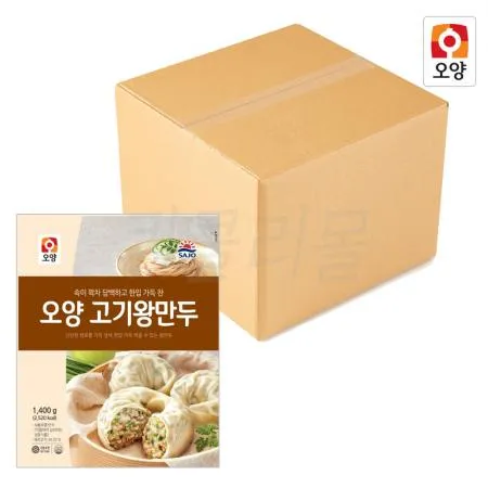 사조오양 고기 왕만두 1.4kg x 6개