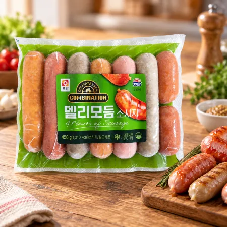 사조오양 델리 모듬 소시지 450g 이미지