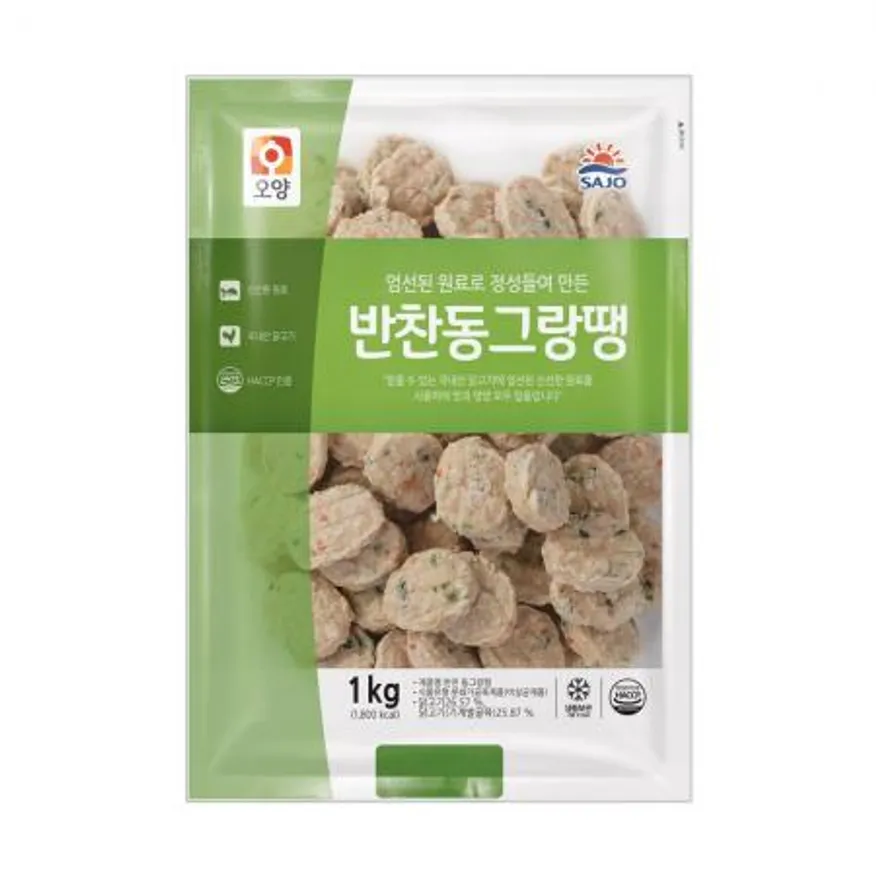 사조오양 반찬 동그랑땡 1kg 이미지