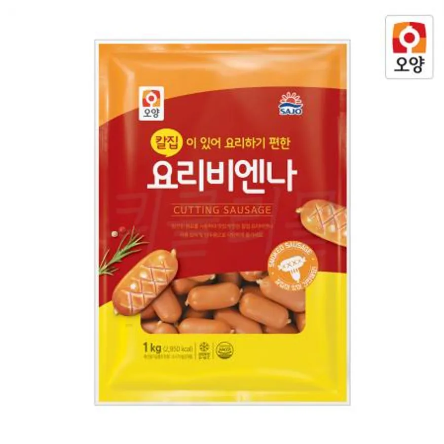 사조오양 칼집 요리 비엔나 1kg 이미지