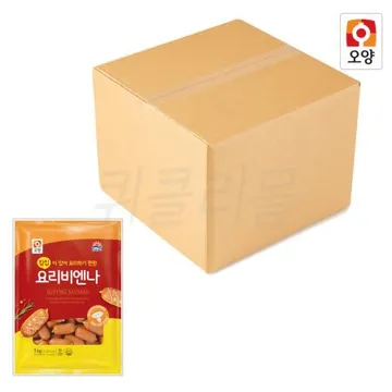 사조오양 칼집 요리 비엔나 1kg x 10개