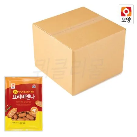 사조오양 칼집 요리 비엔나 1kg x 10개