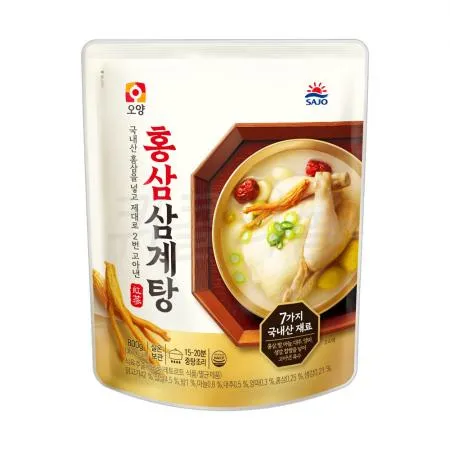 사조오양 홍삼 삼계탕 800g x 12개 초복 중복 말복 이미지