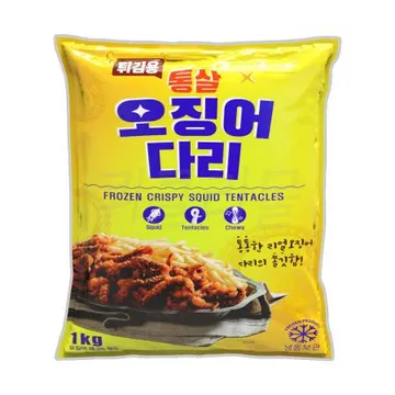 펀쿡 튀김용 통살 오징어다리 1kg 오징어튀김