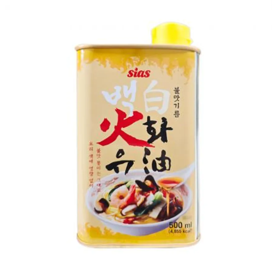 시아스 백화유 불맛기름 500ml 이미지